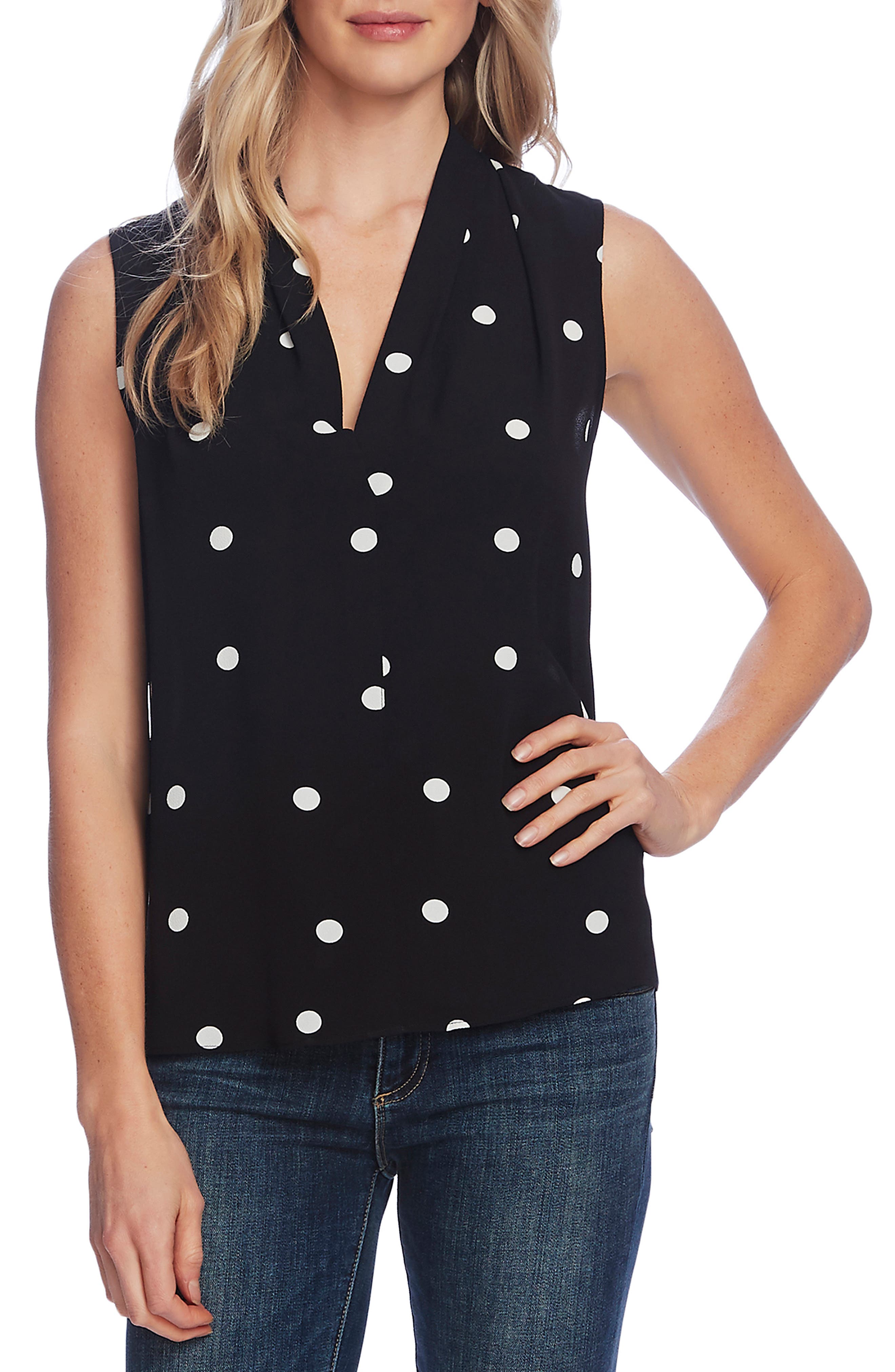 vince camuto sleeveless top