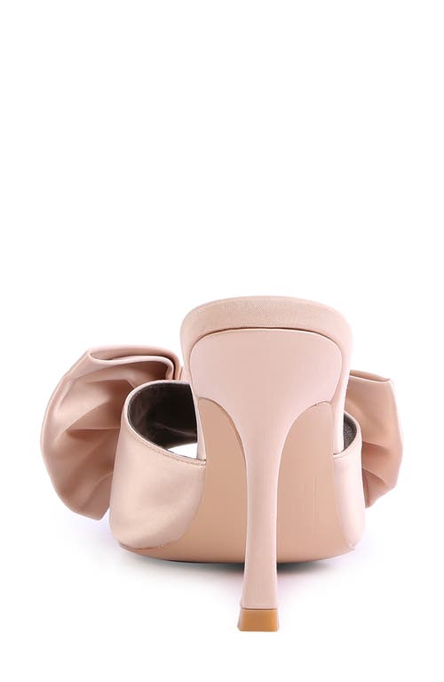 Shop London Rag Wonderbuz Bow Sandal In Latte