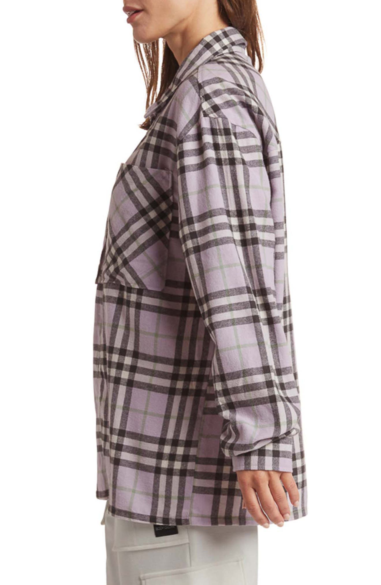 Body Glove Plaid Cotton Flannel Shirt 