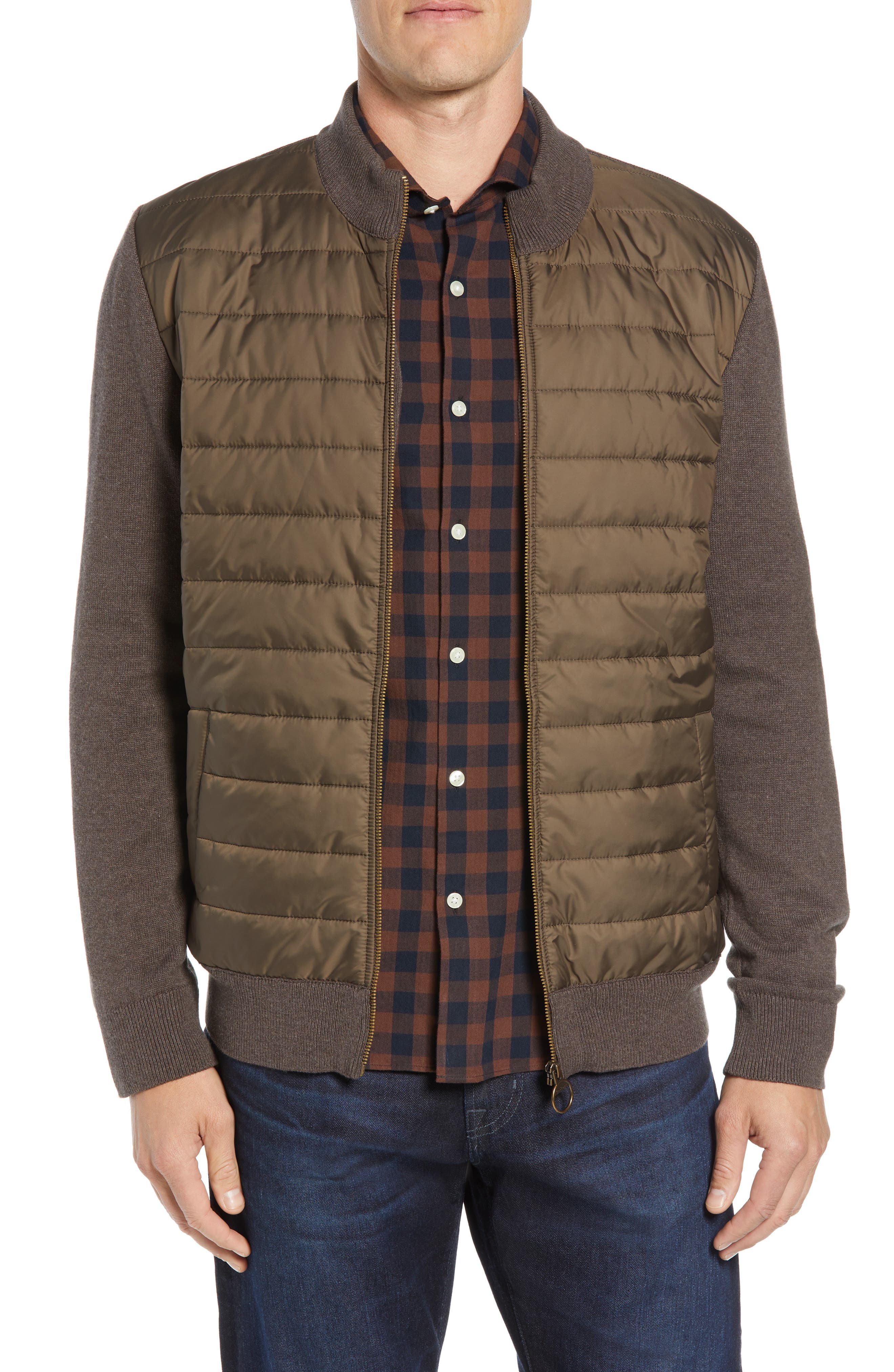 barbour carn baffle cardigan