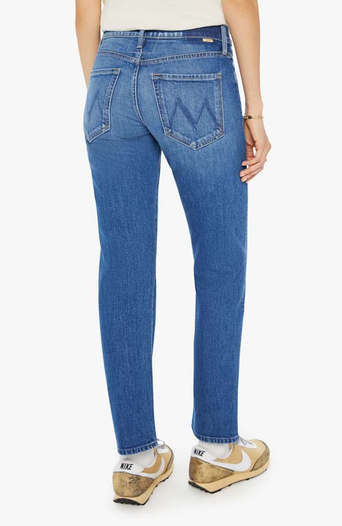 Shop Mother The Slider Hover Straight Leg Jeans In Punch Buggy