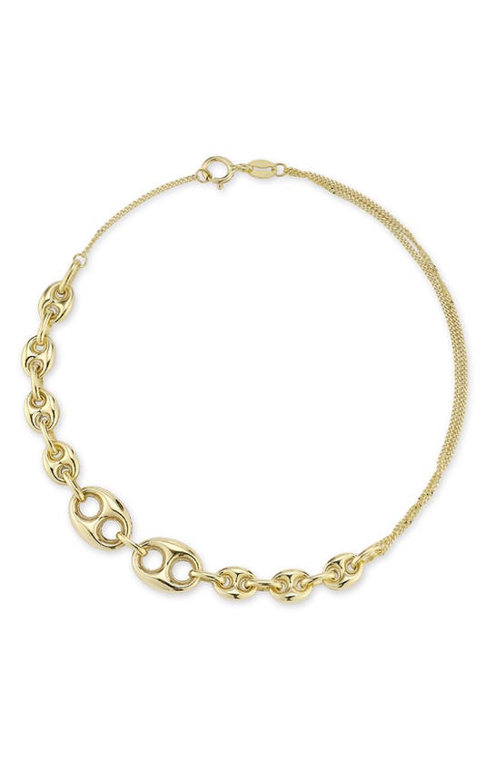 Ember Fine Jewelry 14k Gold Mariner Link Bracelet