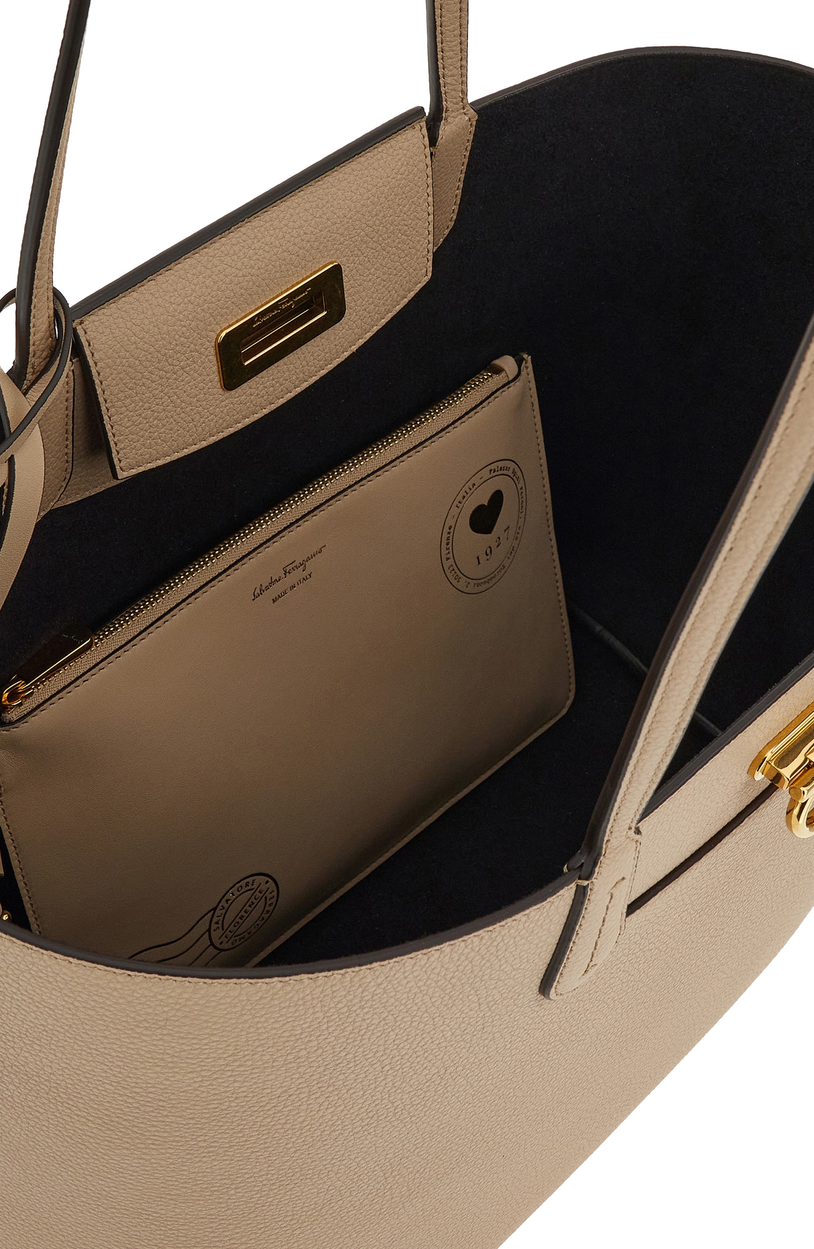 FERRAGAMO TRAVEL LEATHER TOTE BAG Nordstrom
