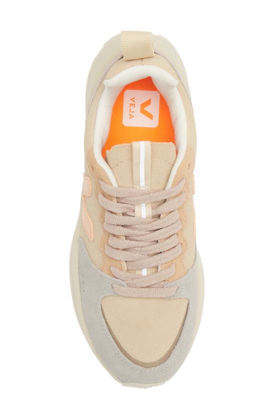 Shop Veja Venturi Sneaker In Almond Peach-multico