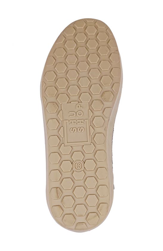 Shop Shushop Kids' Paulina Sneaker In Pewter Glitter