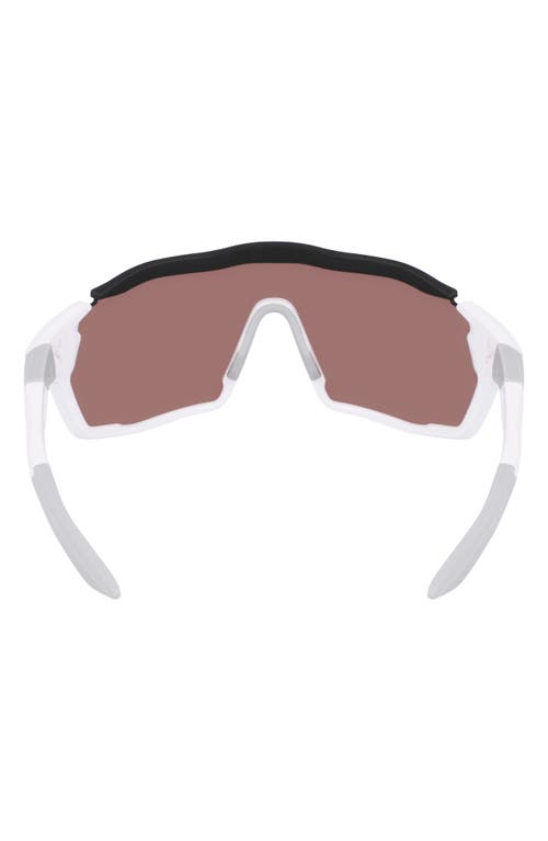 Nike Show X Rush Shield-frame Sunglasses In Brown