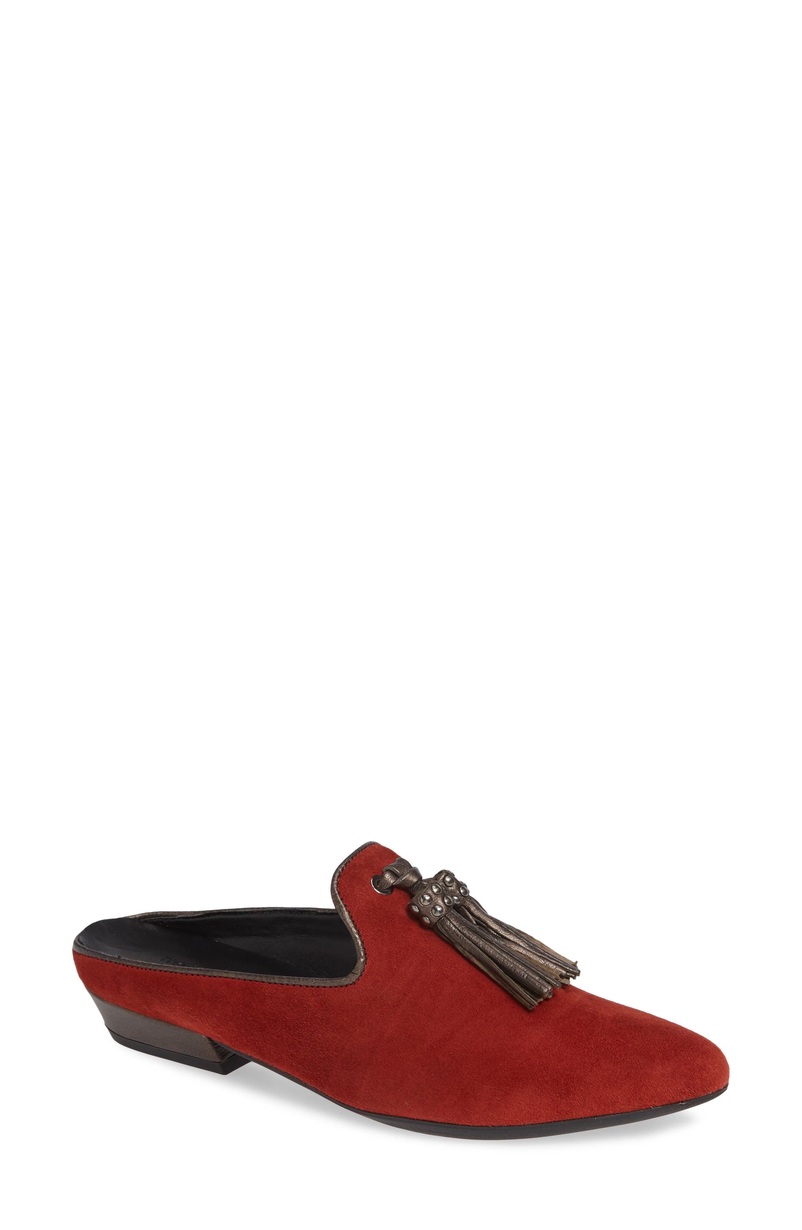 The Flexx Sophia Loafer Mule- Orange