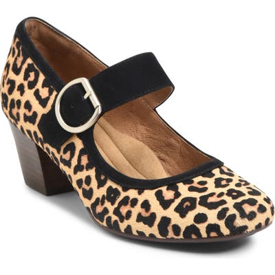 Sofft Lorna Genuine Calf Hair Pump, Beige
