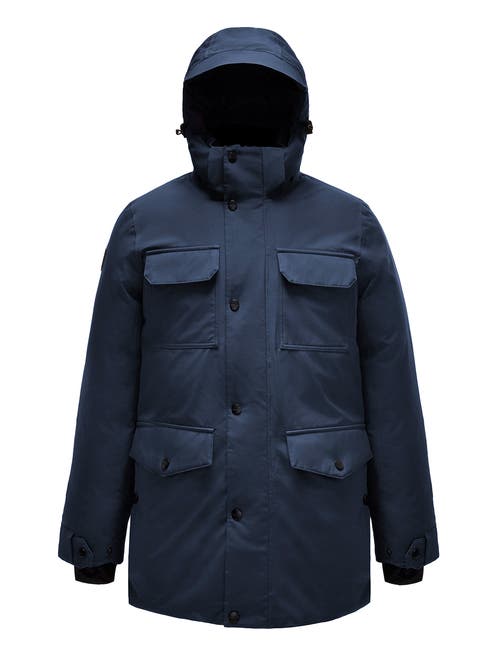 Shop Triple F.a.t. Goose Down Parka In Navy