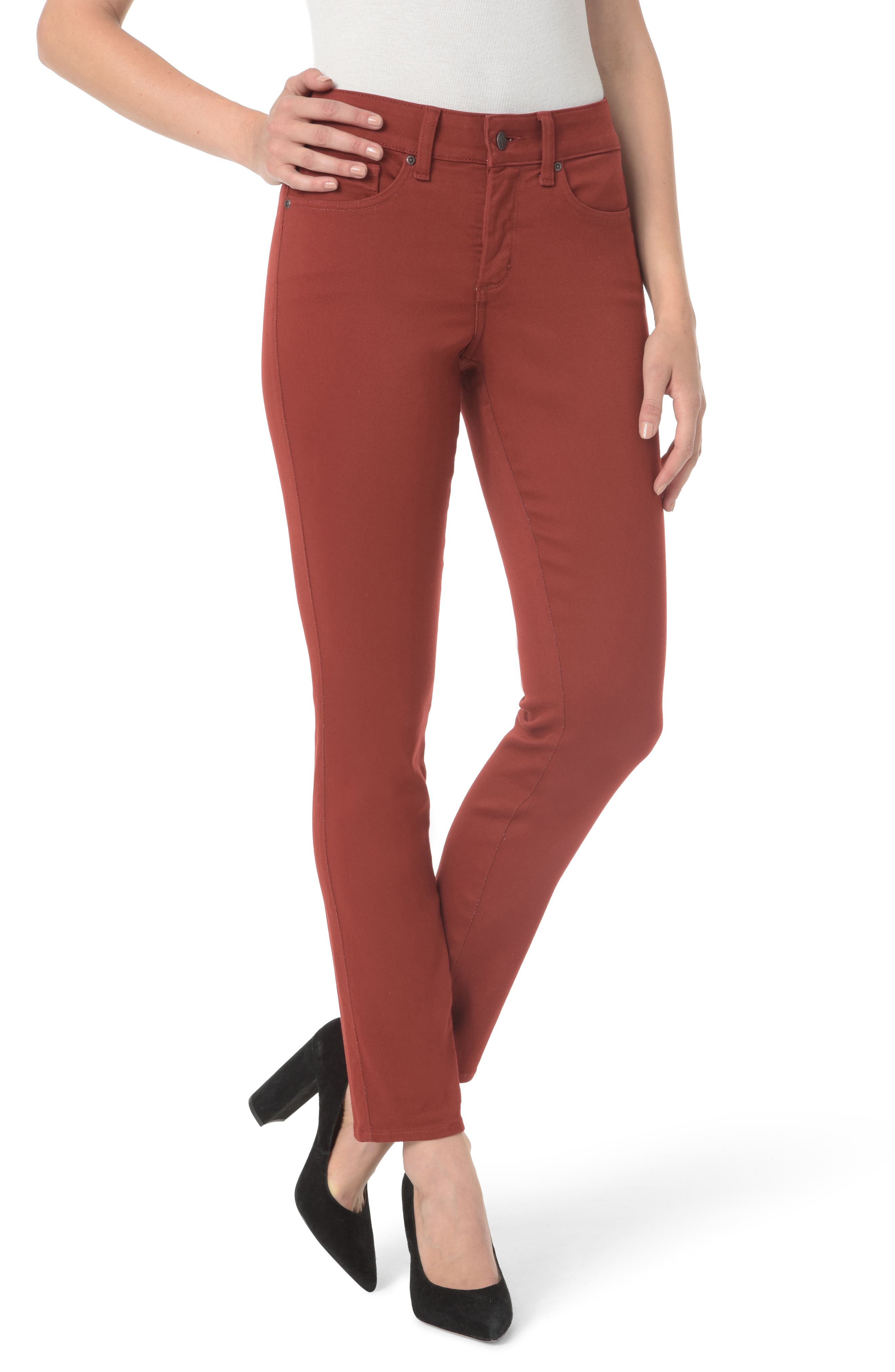 nydj ami high waist stretch skinny jeans