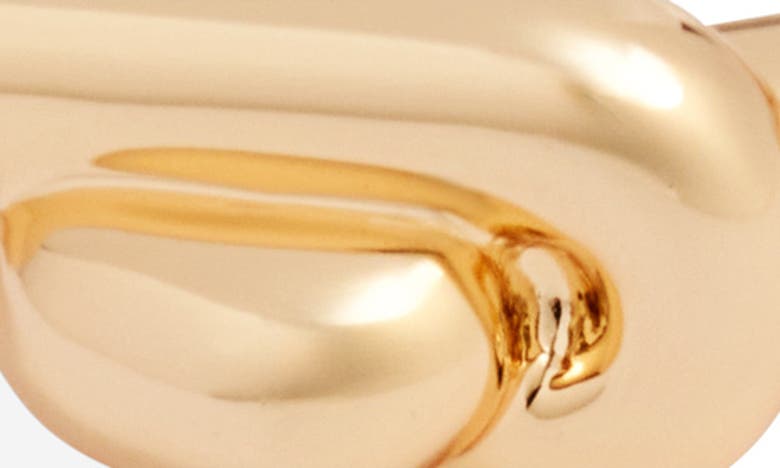 Shop Jenny Bird Maeve Hinged Bangle Bracelet In High Polish Gold