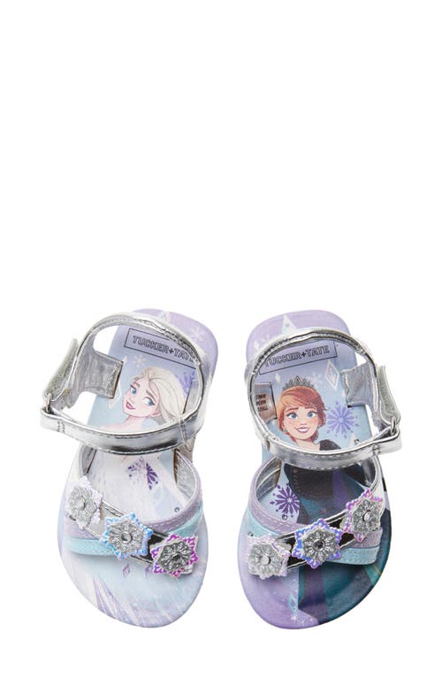 Tucker + Tate x Disney Frozen Sandal in Silver Metallic