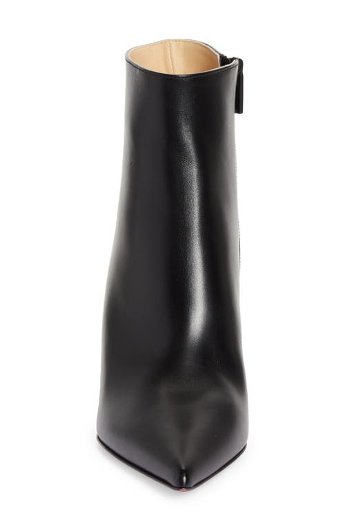 Christian Louboutin So Kate Booty High Heels Ankle Boots In Black Leather In Black