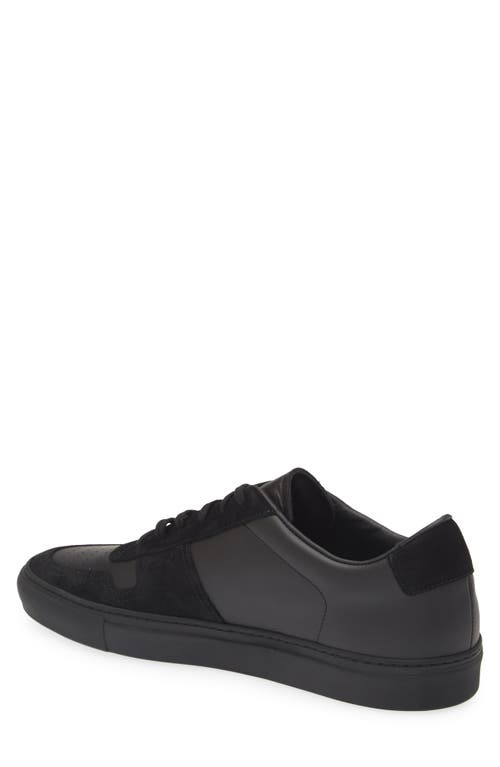 Shop Common Projects Bball Duo Sneaker In Black