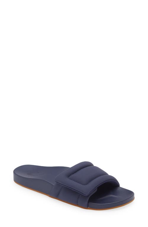 Olukai Sunbeam Slide Sandal In Navy/navy