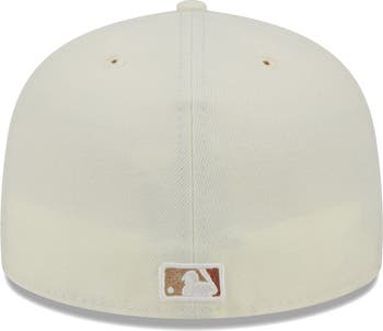 New Era Men's White, Red Detroit Tigers Undervisor 59FIFTY Fitted Hat