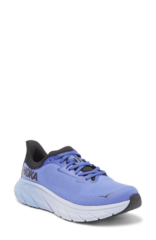 Hoka Arahi 7 Running Shoe In Stellar Blue/cosmos