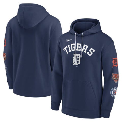 Nike, Shirts, 24 Nike Detroit Tigers Hoodie Hooded Sweatshirt Baseball Mlb