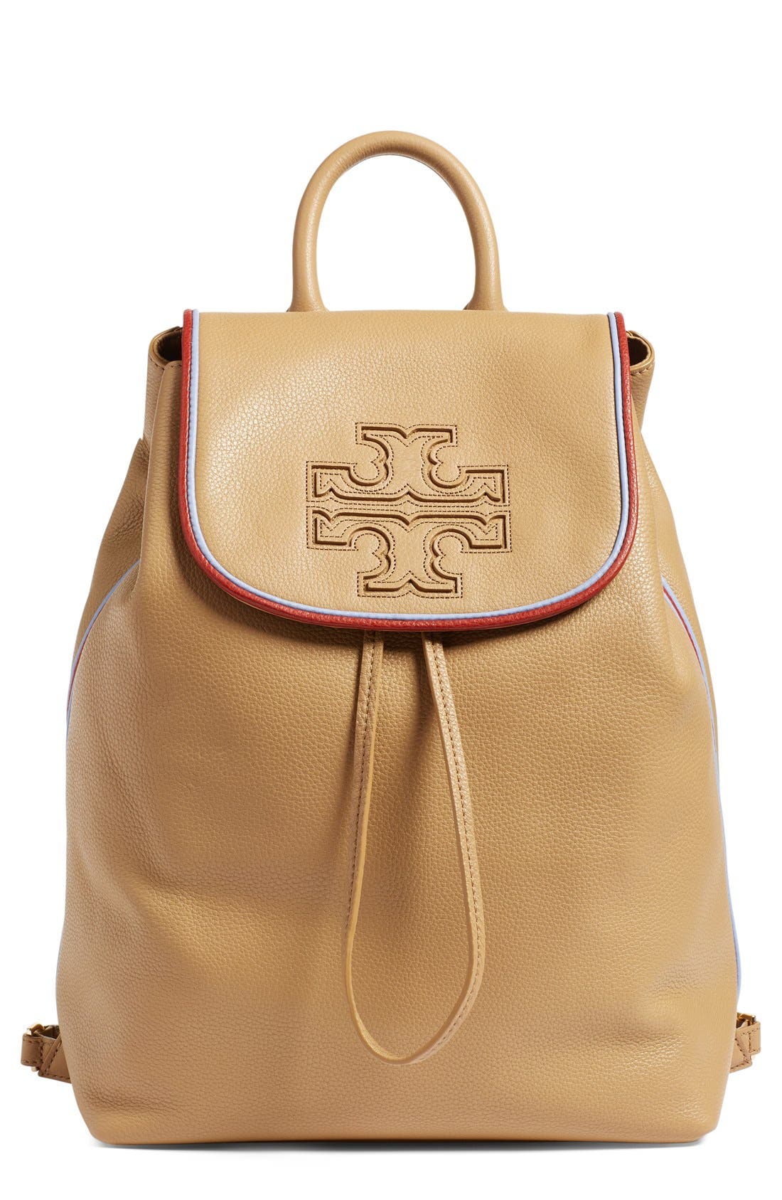 tory burch leather backpack