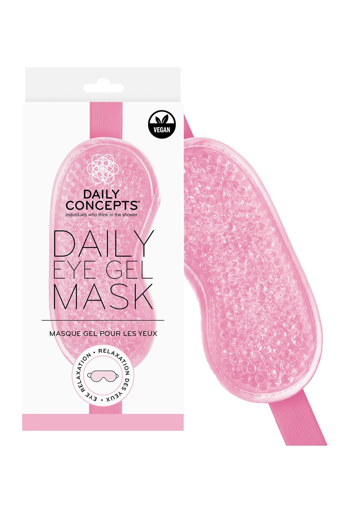 Daily Concepts Daily Eye Gel Mask In Pink
