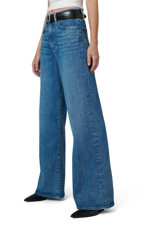 Shop Joe's The Mia High Waist Wide Leg Jeans In The Moment