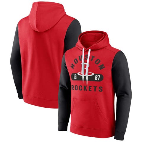 Men's Los Angeles Angels Fanatics Branded Red Static Logo Pullover Hoodie