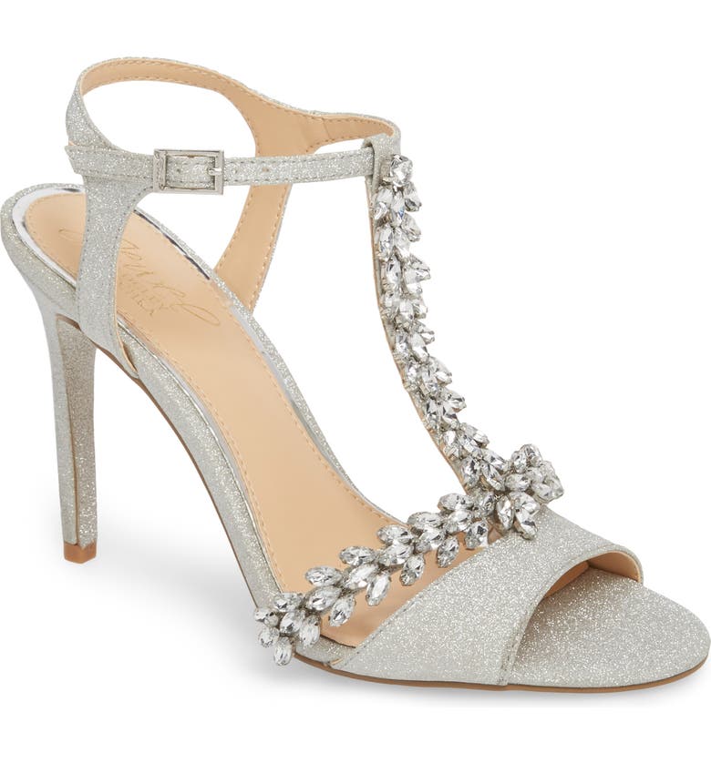 Jewel Badgley Mischka Maxi Crystal Embellished Sandal (Women) | Nordstrom