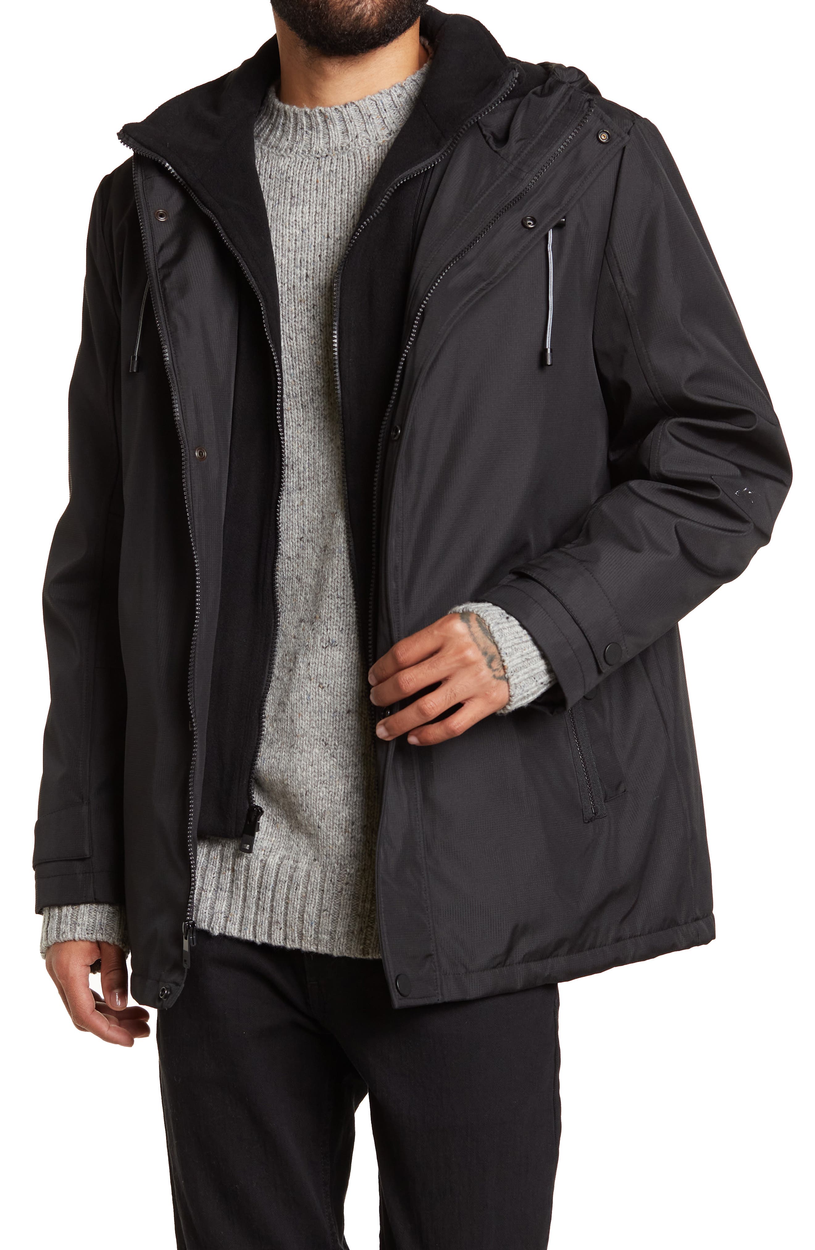 kenneth cole fleece jacket