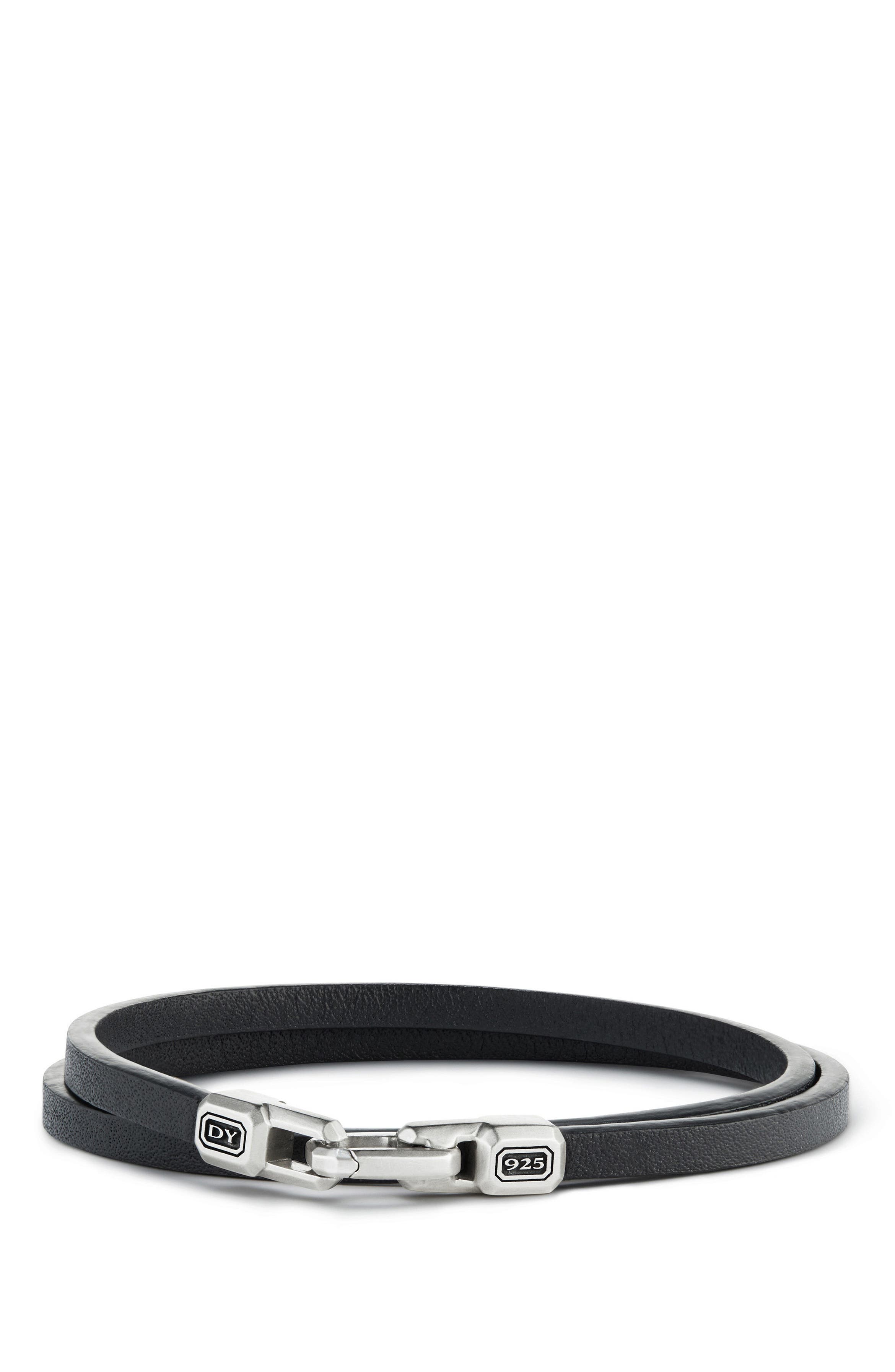 David Yurman Streamline Double Wrap Leather Bracelet | Nordstrom