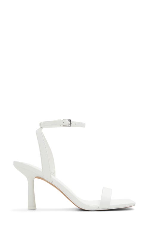 Shop Call It Spring Normani Square Toe Sandal In White