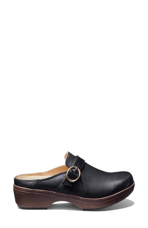 Samuel Hubbard Cascade Clog In Black Leather