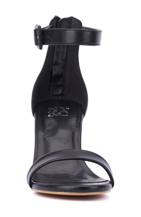 New York And Company Lulu Heeled Sandal In Black