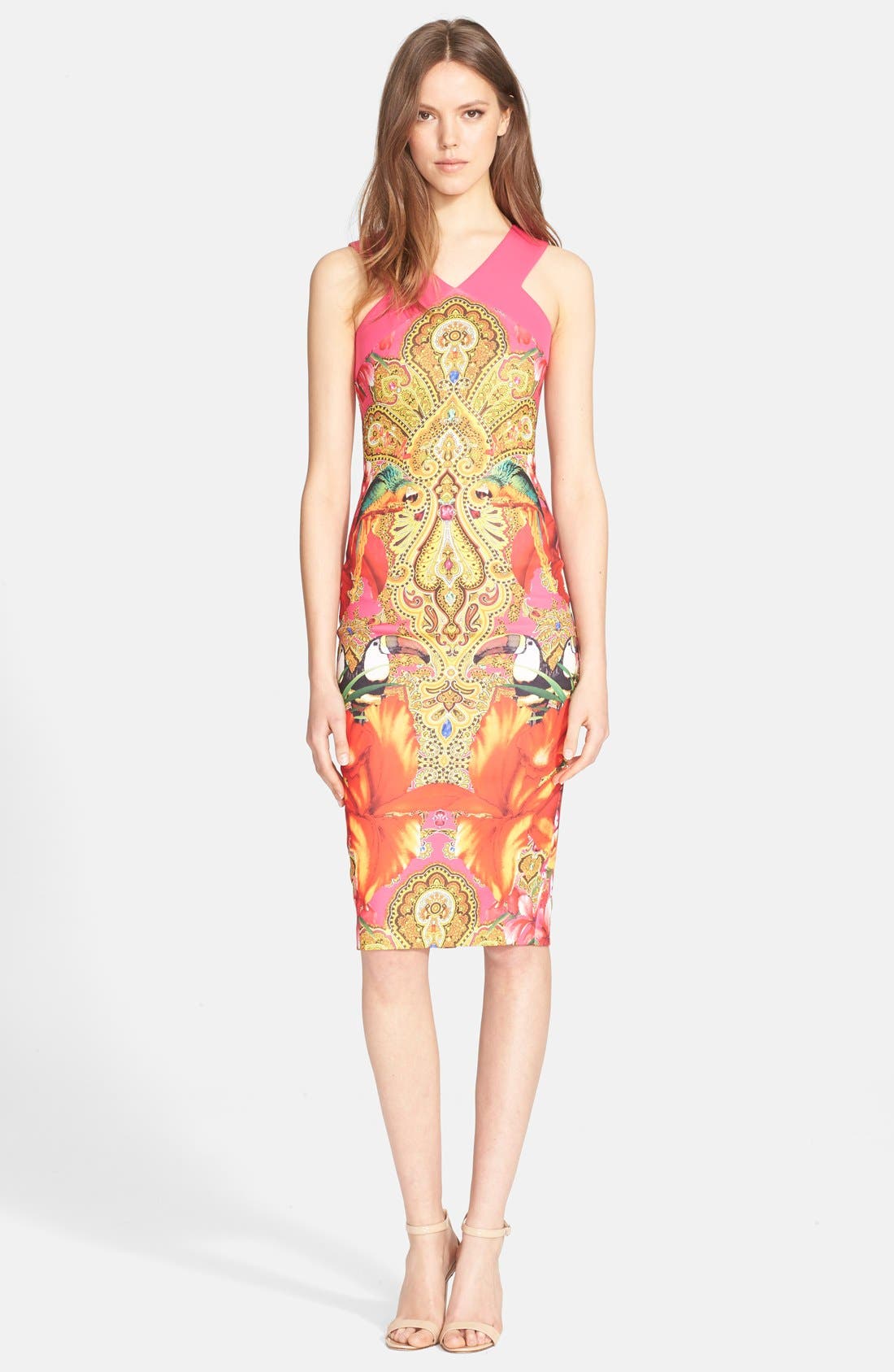 Ted Baker London 'Valeena' Print Sheath Dress Nordstrom