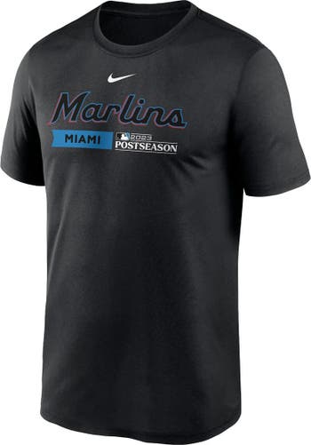 Men's Miami Marlins Nike Orange Authentic Collection Legend Team