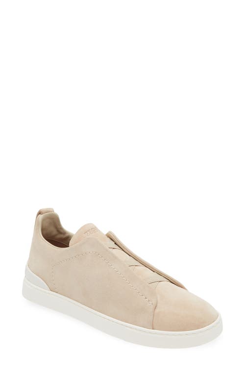 ZEGNA Triple Stitch Suede Sneaker Iuta at Nordstrom,