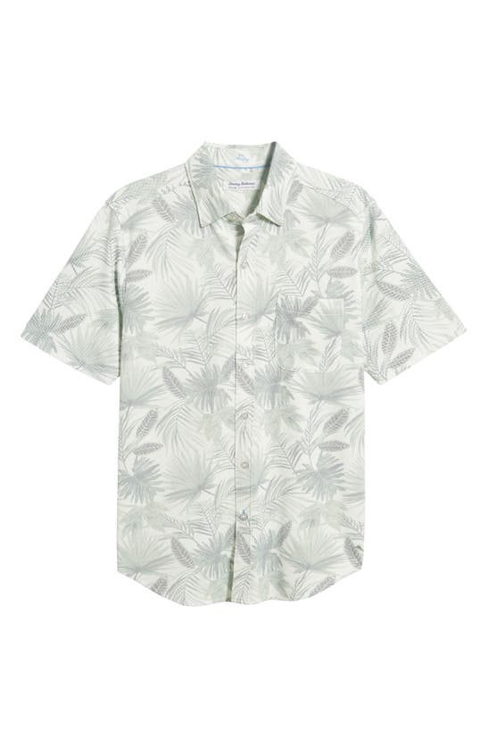 Shop Tommy Bahama San Lucio Fallen Fronds Short Sleeve Button-up Shirt In Paradise Green