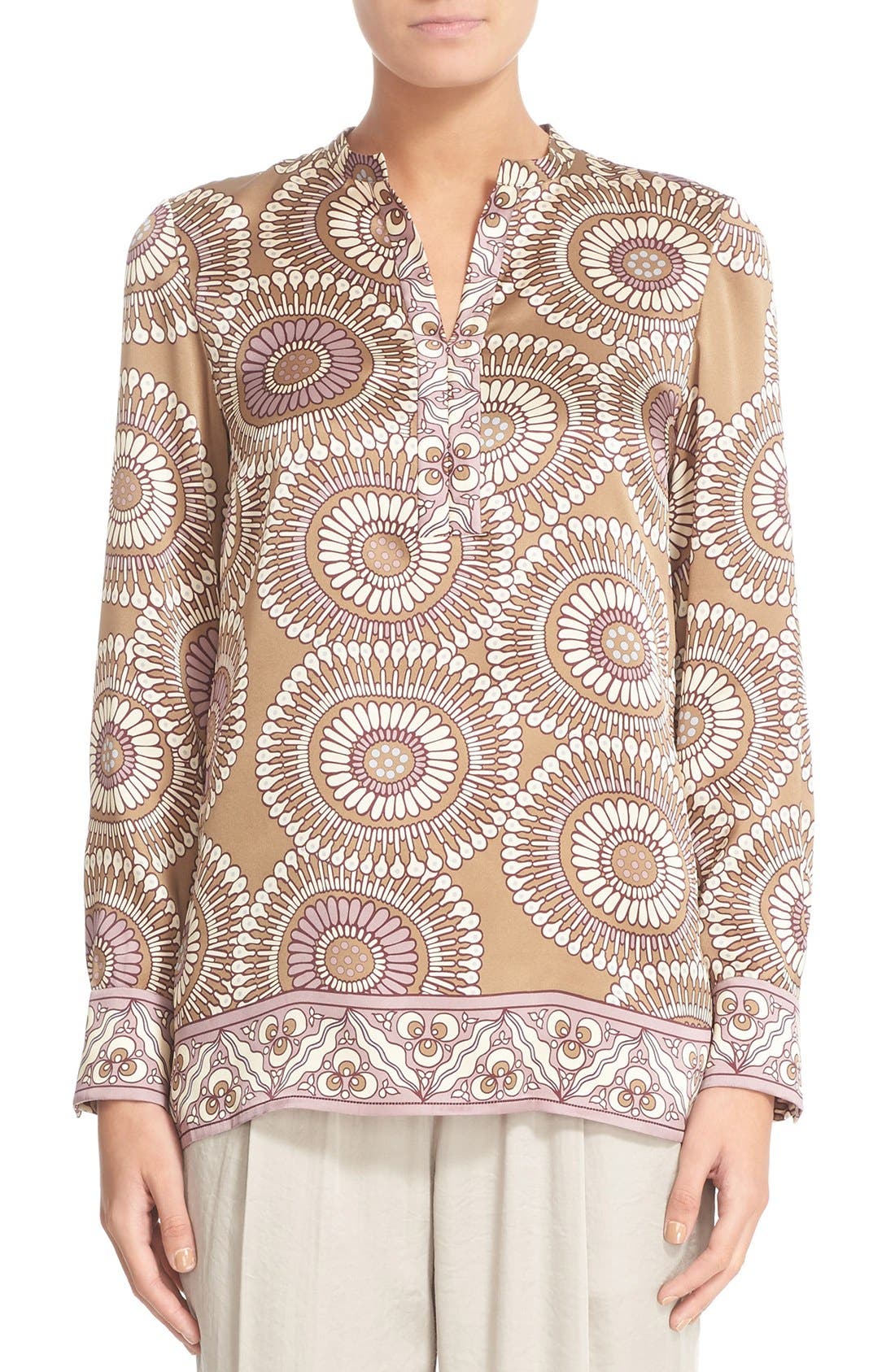 Lafayette 148 New York Dunham Print Tunic Nordstrom