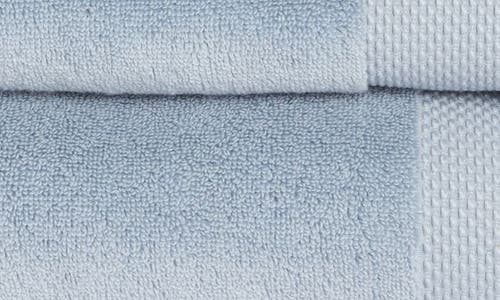 Shop Matouk Regent 6-piece Towel Set In Hazy Blue