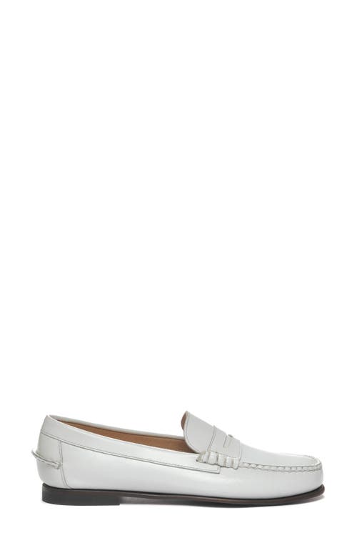 Shop Sebago Danielle Pop Loafer In White