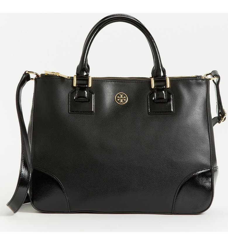 Tory Burch &#39;Robinson&#39; Double Zip Leather Tote | Nordstrom