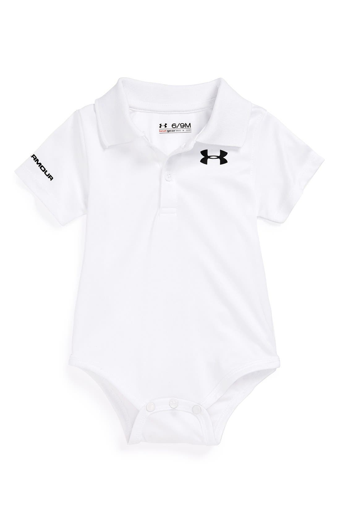 Under Armour Polo Bodysuit (Baby Boys) Nordstrom