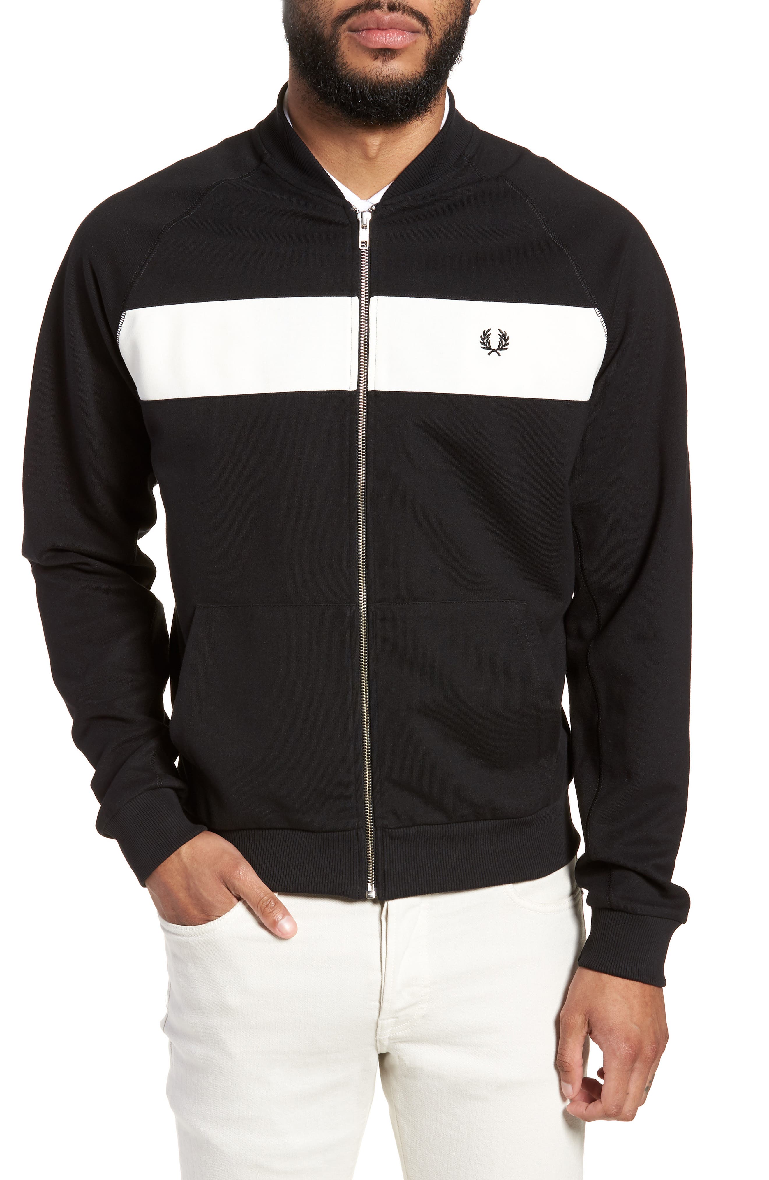 fred perry tricot track jacket