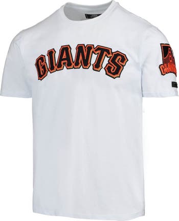 Vintage - Men - Majestic San Francisco Giants Jersey -  Off-White/Black/Orange