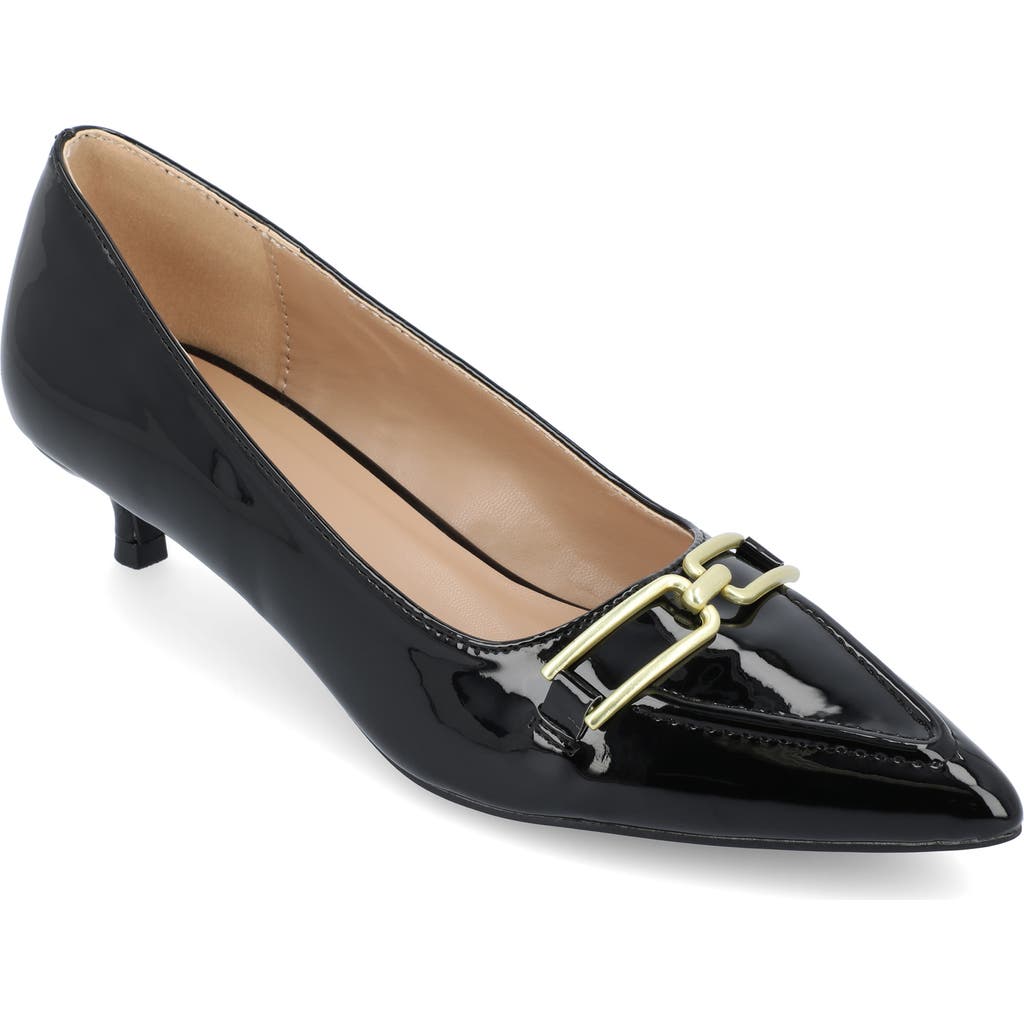 Journee Collection Collection Women's Rumi Wide Width Pump In Black