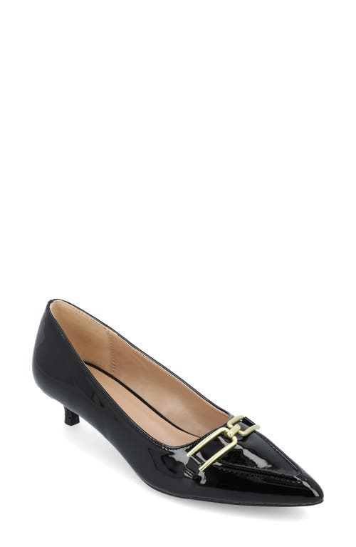 Journee Collection Collection Women's Rumi Wide Width Pump In Black