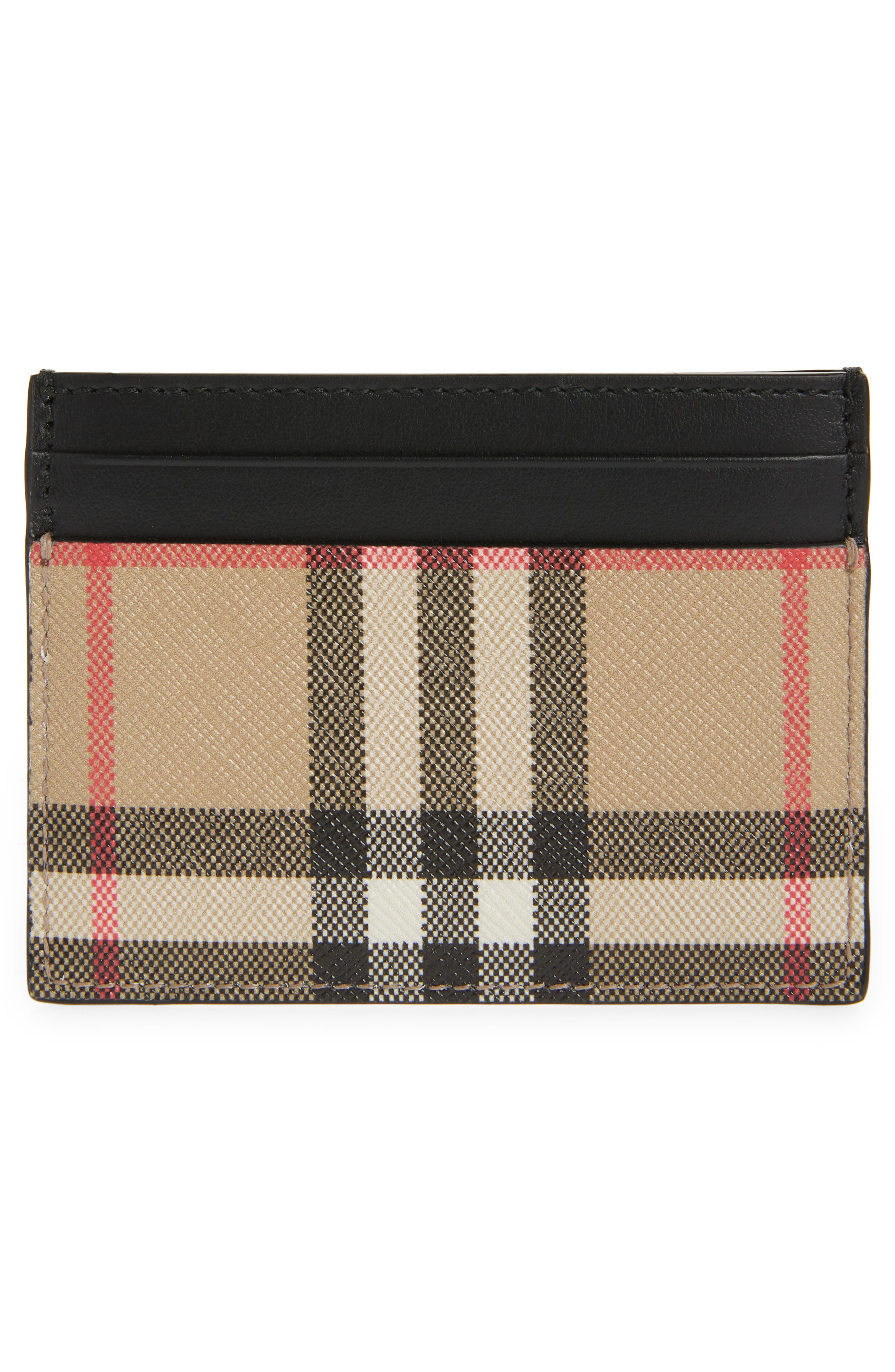 burberry sandon leather card case