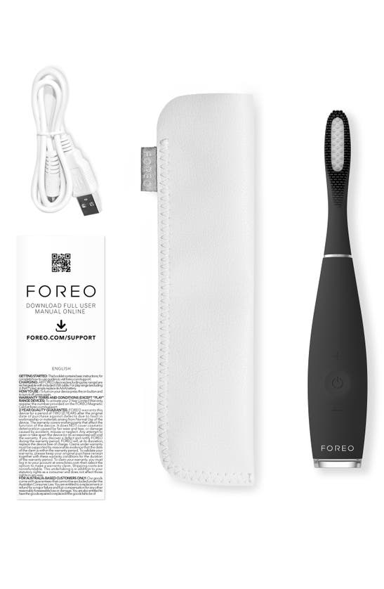 Shop Foreo Issa 3 Electric Toothbrush In Black