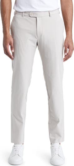 Cooper Slim Fit Pleated Waist Buckle Detailed White Pants – MCR TAILOR