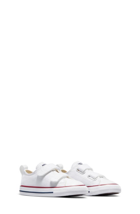 Shop Converse Kids' Chuck Taylor® All Star® 2v Oxford Sneaker In White/ Garnet/ Navy
