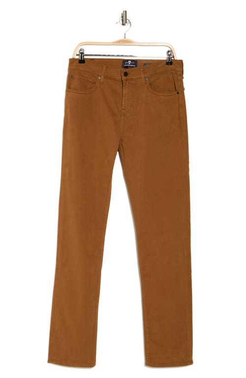 Shop 7 For All Mankind Slimmy Luxe Performance Plus Slim Fit Pants In Terra